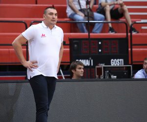 26.09.2019., Zagreb - Superkup ABA lige, KK Partizan Beograd - KK Mega Bemax.Dejan Milojevic . Photo: Marko Prpic/PIXSELL