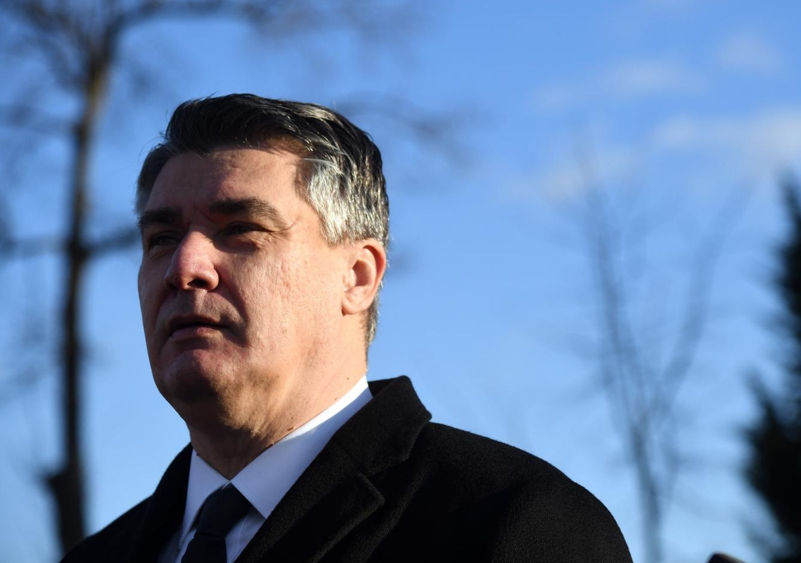 27.01.2021., Zagreb - Povodom obiljezavanja Medjunarodnog dana sjecanja na zrtve holokausta, drzavni je vrh na Zidovskom groblju na Mirogoju polozio vijence. Photo: Josip Regovic/PIXSELL