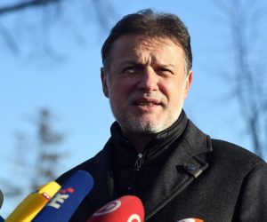 27.01.2021., Zagreb - Povodom obiljezavanja Medjunarodnog dana sjecanja na zrtve holokausta, drzavni je vrh na Zidovskom groblju na Mirogoju polozio vijence. Photo: Josip Regovic/PIXSELL