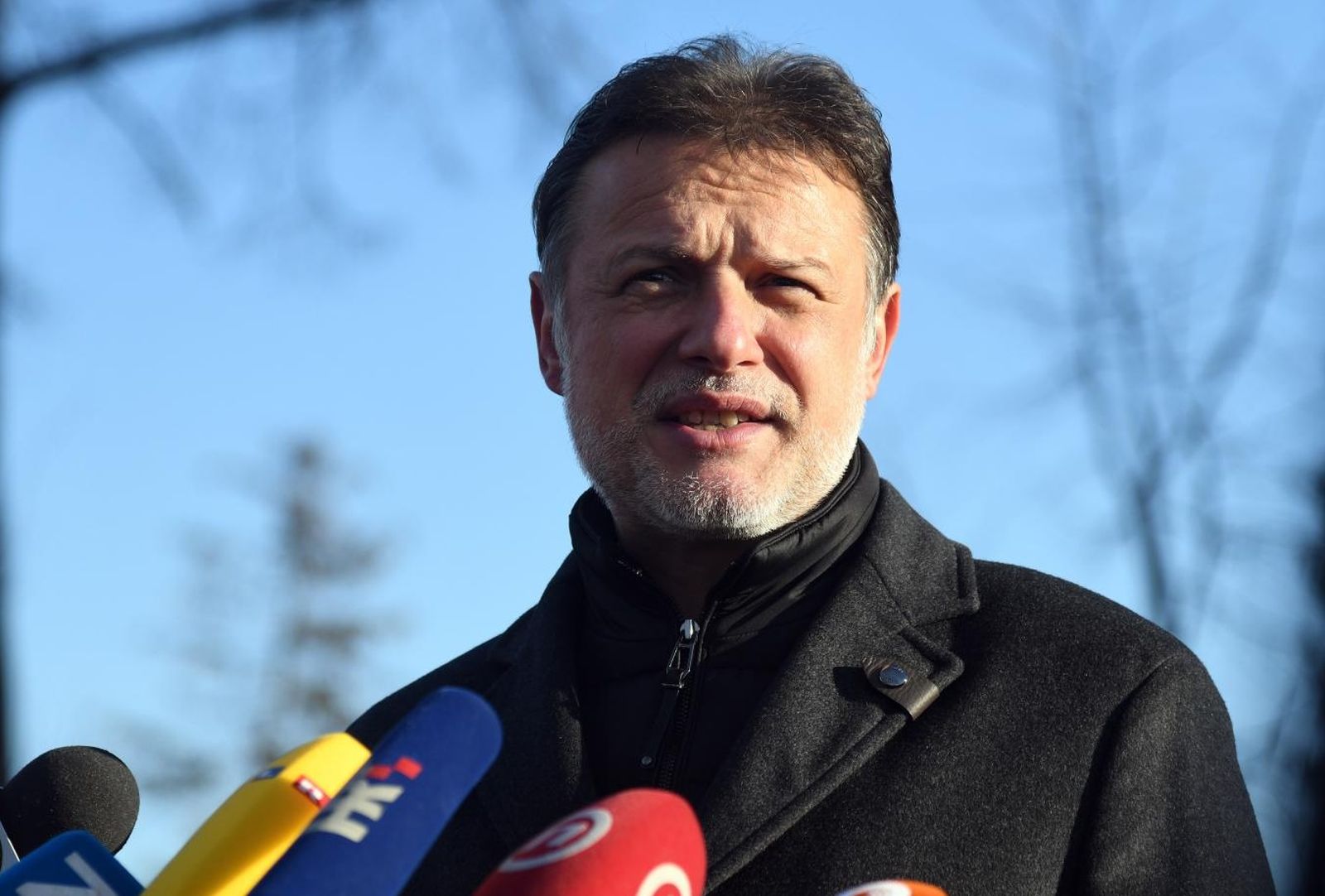 27.01.2021., Zagreb - Povodom obiljezavanja Medjunarodnog dana sjecanja na zrtve holokausta, drzavni je vrh na Zidovskom groblju na Mirogoju polozio vijence. Photo: Josip Regovic/PIXSELL