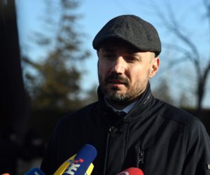 27.01.2021., Zagreb - Povodom obiljezavanja Medjunarodnog dana sjecanja na zrtve holokausta, drzavni je vrh na Zidovskom groblju na Mirogoju polozio vijence. Photo: Josip Regovic/PIXSELL