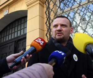 27.01.2021., Zagreb - Nezavisni vijecnik iz Oroslavja, Viktor Simunic, dolazi u USKOK dati izjavu. Photo: Josip Regovic/PIXSELL