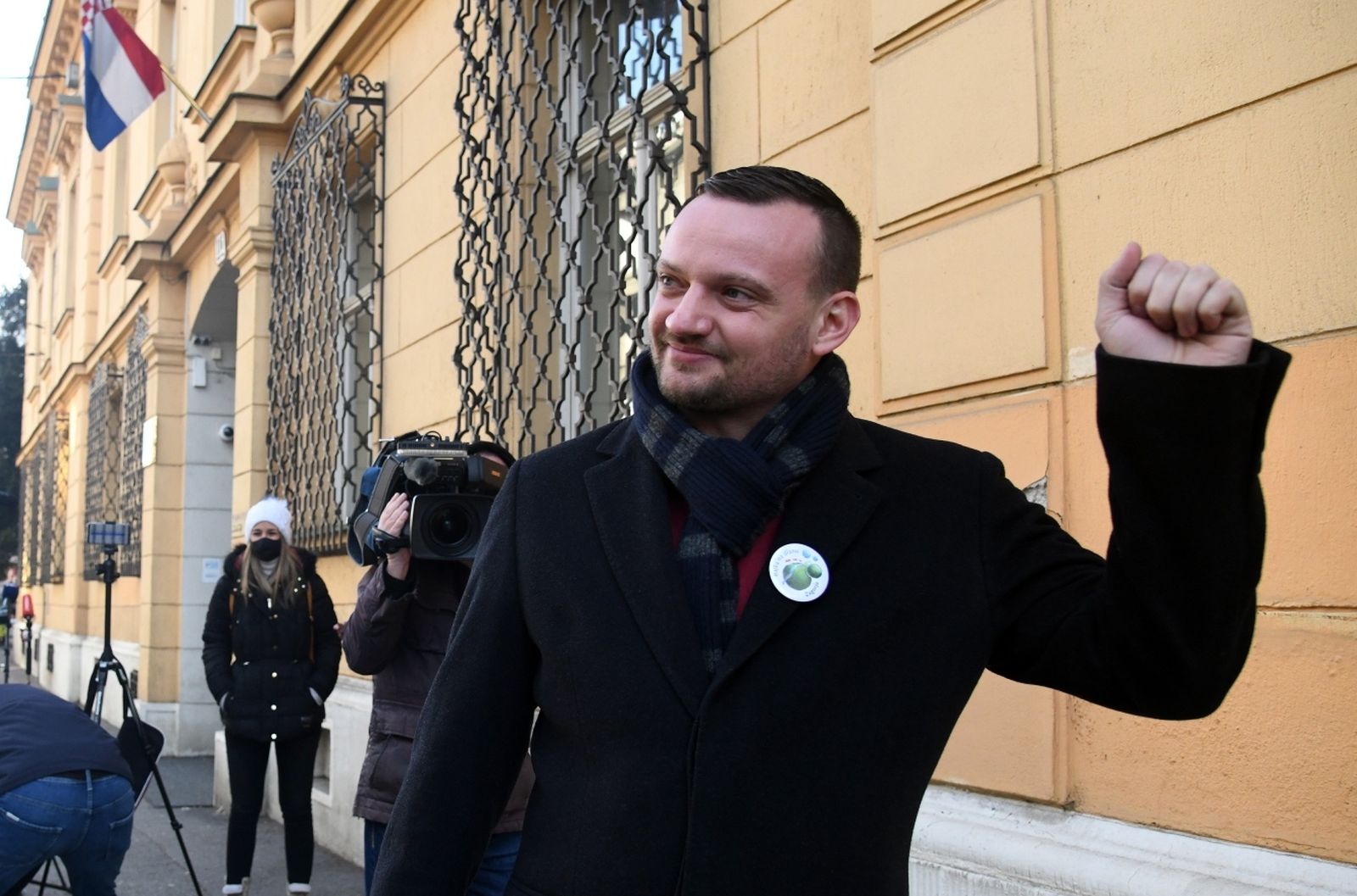 27.01.2021., Zagreb - Nezavisni vijecnik iz Oroslavja, Viktor Simunic, dolazi u USKOK dati izjavu. Photo: Josip Regovic/PIXSELL