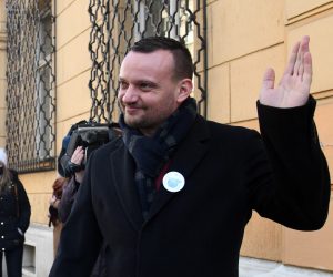 27.01.2021., Zagreb - Nezavisni vijecnik iz Oroslavja, Viktor Simunic, dolazi u USKOK dati izjavu. Photo: Josip Regovic/PIXSELL