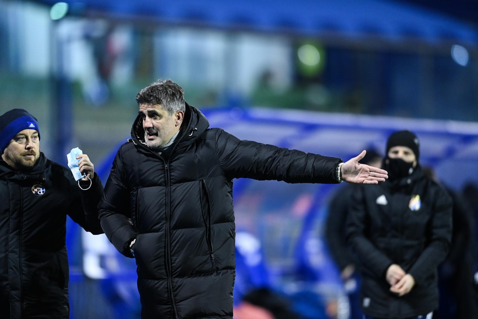 27.01.2021., stadion Maksimir, Zagreb - Hrvatski Telekom Prva liga, 13. kolo, GNK Dinamo - HNK Hajduk. Trener Dinama Zoran Mamic Photo: Igor Soban/PIXSELL