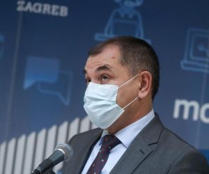 27.11.2020., Zagreb - Konferencija za medije  Stozera civilne zastite Grada Zagreba o aktualnoj situaciji u gradu s koronavirusom. Ivica Lovric.

Photo: Zeljko Lukunic/PIXSELL