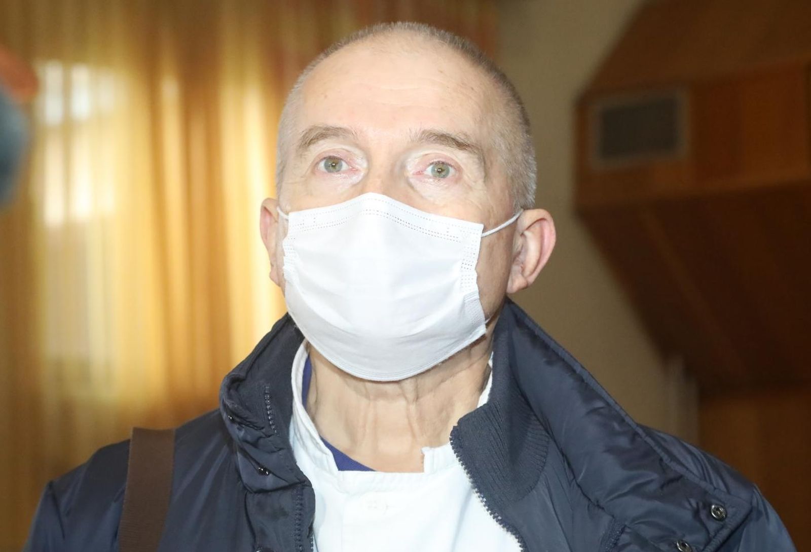 27.12.2020., Sisak - Stigla prva cjepiva u Sisak gdje su cijepljeni korisnici doma za starije i nemocne. dr. Inoslav Brkic 

Phot: Edina Zuko/PIXSELL