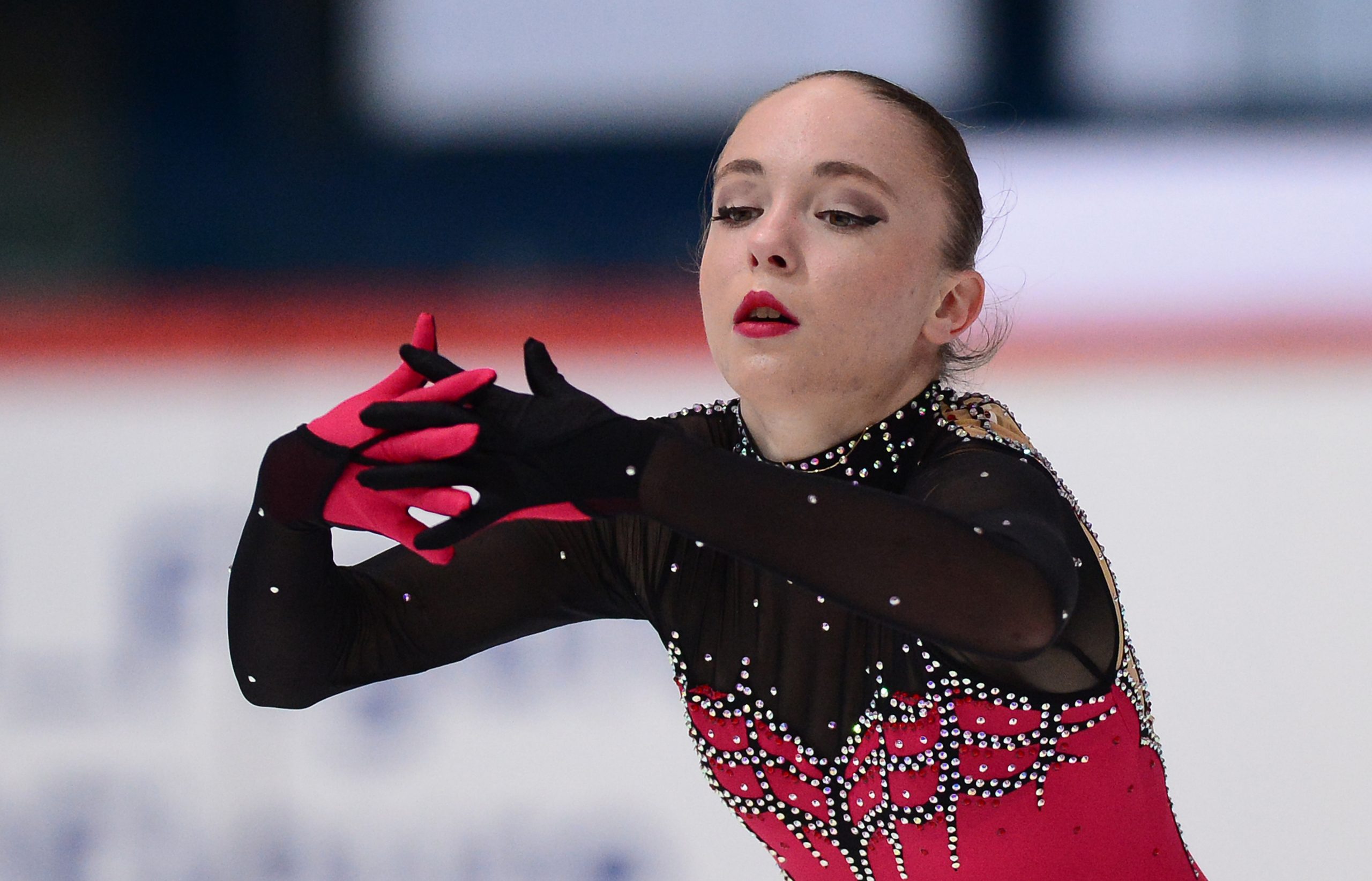28.09.2017., Ledena dvorana Doma sportova, Zagreb - ISU Grand Prix juniora - Croatia Cup, veliko medjunarodno natjecanje u umjetnickom klizanju. Patricia Skopancic. 
Photo: Marko Prpic/PIXSELL