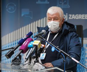 28.12.2020., Zagreb - Konferencija za medije Stozera civilne zastite Grada Zagreba.  Zvonimir Sostar. 
Photo: Tomislav Miletic/PIXSELL