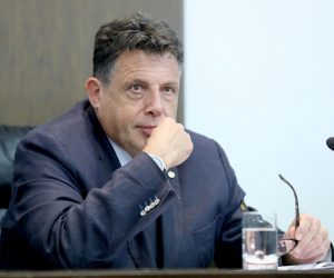 29.06.2020., Zagreb - Drzavno izborno povjerenstvo odrzalo je konferenciju za medije u Hrvatskom saboru na temu organizacije glasanja na izborni dan. Djuro Sessa. 
Photo: Patrik Macek/PIXSELL