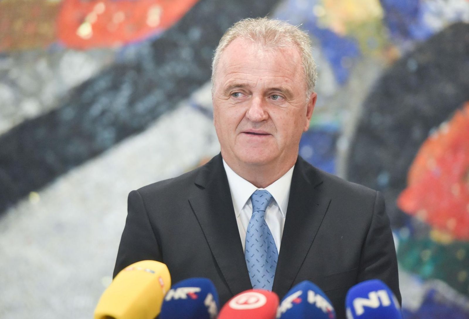 29.07.2020., Zagreb - U Ministarstvo turizma na PRisavlju odrzana je konferencija za medije nakon prvog sastanka s predstavnicima turistickog sektora. Veljko Ostojic. Photo: Davorin Visnjic/PIXSELL