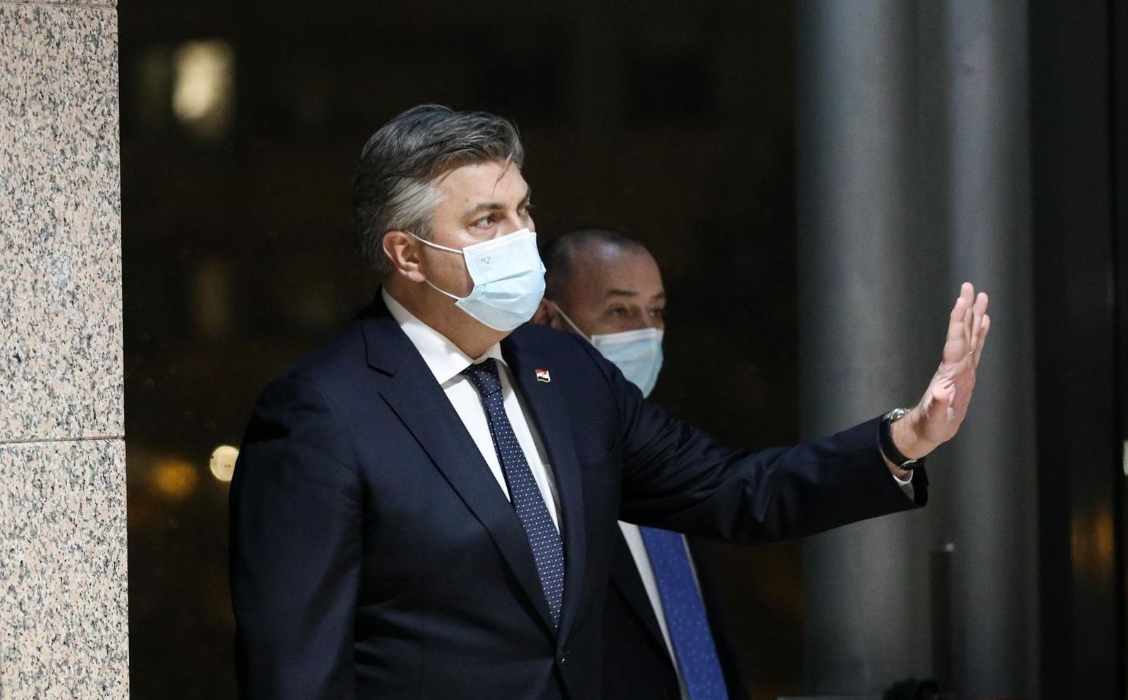 29.12.2020., Sastanak clanova Vlade RH nakon potresa koji je najvise pogodio Petrinju i Sisak. Photo: Davor Puklavec/PIXSELL