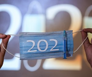 31.12.2020., Zagreb - Ilustracija za 2021. godinu koja ce biti obiljezena cjepivom za koronavirus. Photo: Marko Prpic/PIXSELL