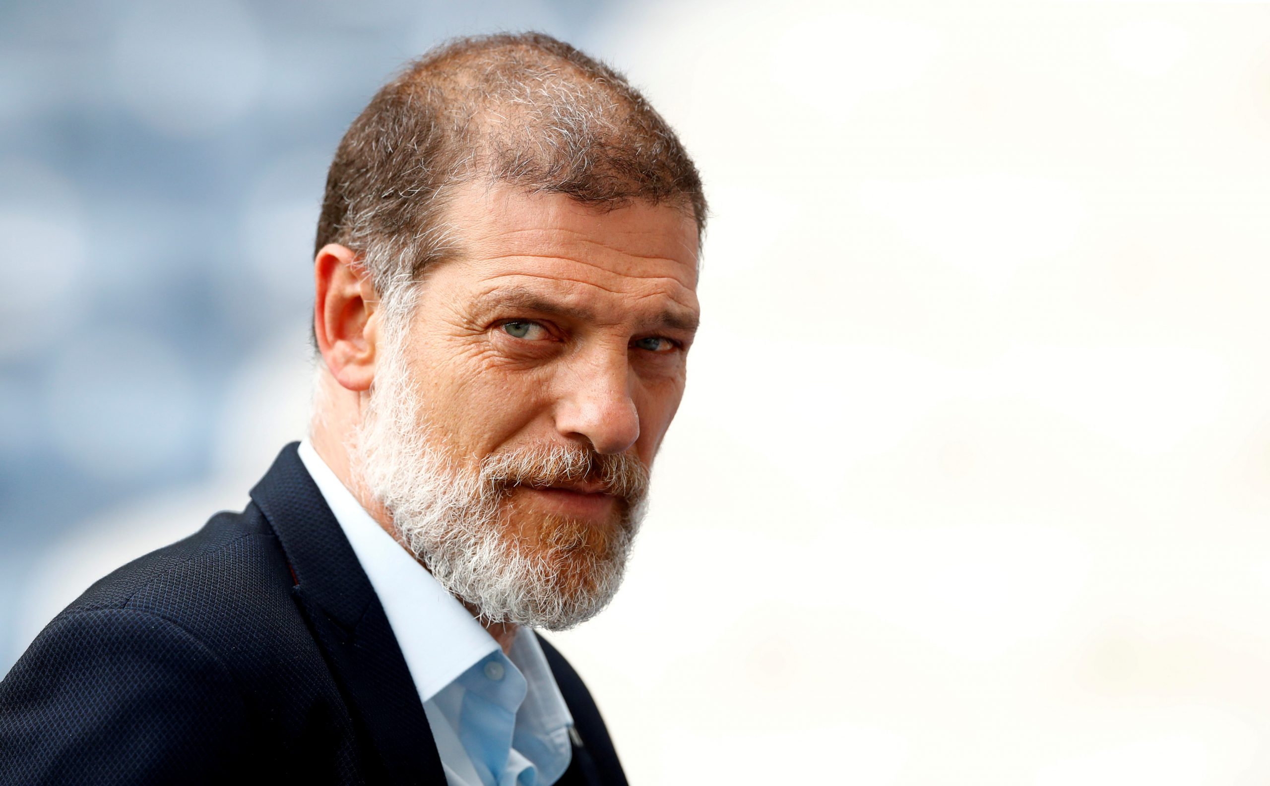 FILE PHOTO: Championship - Huddersfield Town v West Bromwich Albion FILE PHOTO: Soccer Football - Championship - Huddersfield Town v West Bromwich Albion - John Smith's Stadium, Huddersfield, Britain - July 17, 2020   West Bromwich Albion's manager Slaven Bilic before the match   Action Images via Reuters/Jason Cairnduff    EDITORIAL USE ONLY. No use with unauthorized audio, video, data, fixture lists, club/league logos or "live" services. Online in-match use limited to 75 images, no video emulation. No use in betting, games or single club/league/player publications.  Please contact your account representative for further details./File Photo JASON CAIRNDUFF