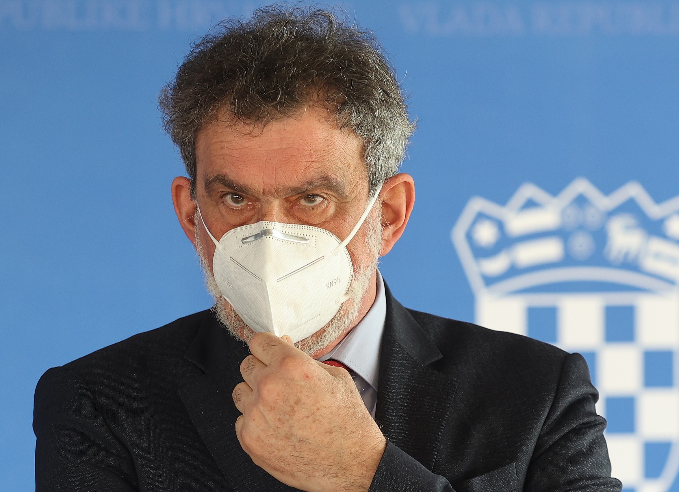 14.01.2021., Zagreb - Izjave nakon odrzane sjednice vlade u Nacionalnoj i sveucilisnoj knjiznici.
Photo: Marko Prpic/PIXSELL