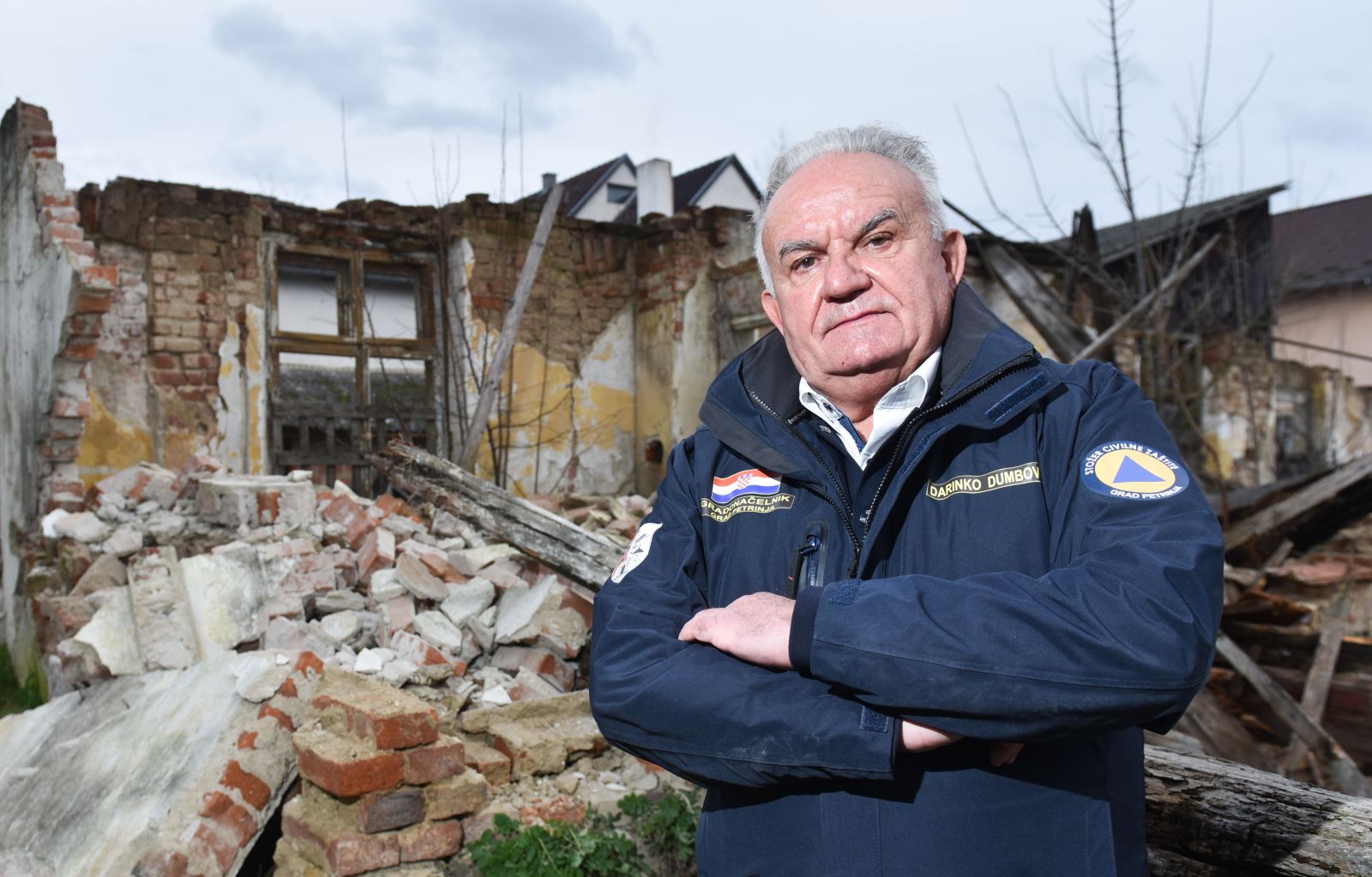 28.12.2020., Petrinja - Darinko Dumbović, gradonačelnik Petrinje.

Photo: Saša Zinaja/NFoto