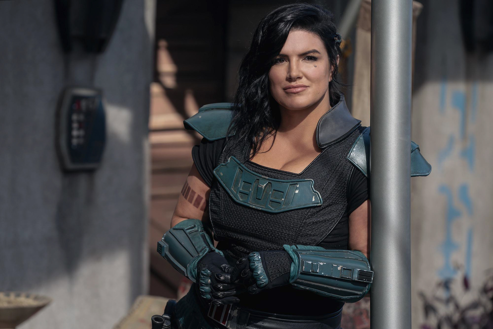 The Mandalorian season 2 Gina Carano as Cara Dune
CR: Justin Lubin/Lucasfilm Ltd.
