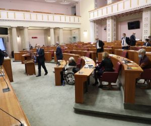 Zagreb, 29.01.2021. - Nastavak 6. sjednice Hrvatskog sabora. Zbog nedostatka kvoruma, današnje glasovanje je otkazano. 
foto HINA/ Admir BULJUBAŠIĆ/ abu