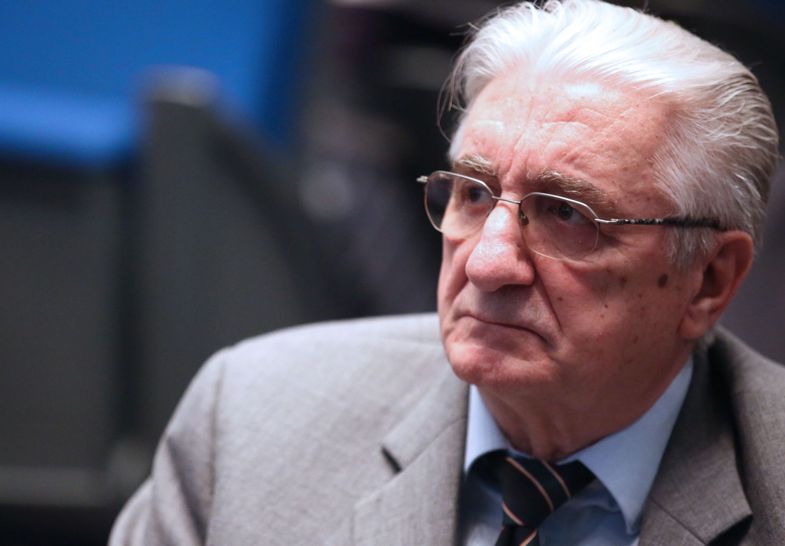 Zagreb, 31.01.2021 - Saborski zastupnik, istaknuti hrvatski znanstvenik i politicar i sin prvog hrvatskog predsjednika, prof. dr. Miroslav Tudman preminuo je u nedjelju navecer u 75. godini. Arhivska fotografija od 10.01.2020. godine prikazje Miroslava Tudmana tijekom komemoracije u spomen preminulom sveucilinom profesoru dr. Zdravku Tomcu.
foto HINA /Zvonimir KUHTIC/ zk