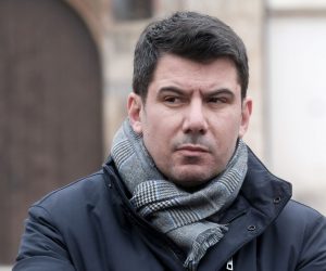 Zagreb, 02.02.2021 - Konferencija za medije Mosta o stanju na Banovini nakon potresa.
Na fotografiji Nikola Grmoja.
foto HINA/ Edvard ŠUŠAK/ es