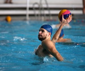 Zagreb, 05.02.2021 - Otvoreni trening hrvatske vaterpolske reprezentacije uoči polaska u Rotterdam na kvalifikacijski turnir za nastup na OI u Tokiju. 
 foto HINA/ Daniel KASAP/ dk