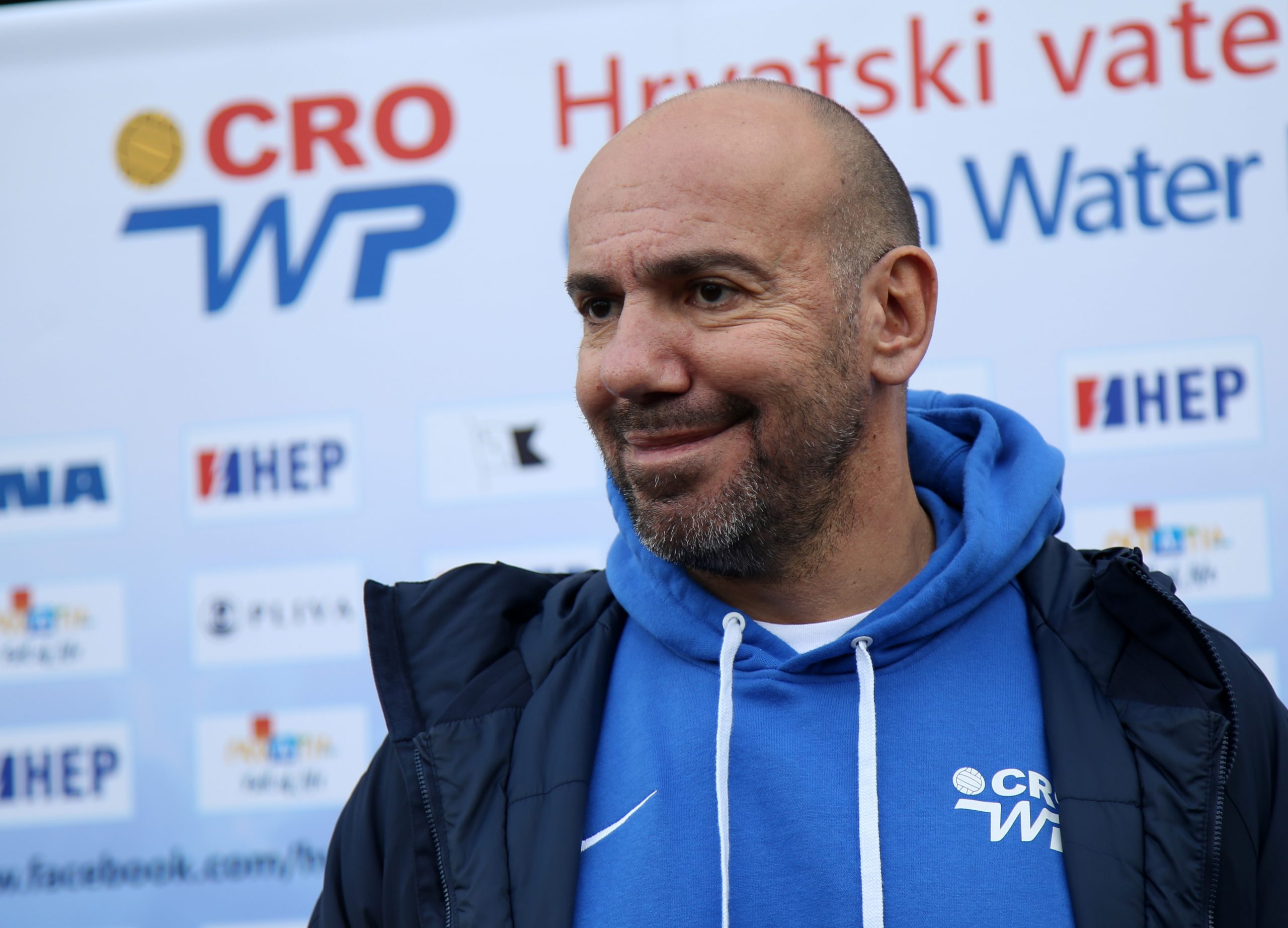 Zagreb, 05.02.2021 - Otvoreni trening hrvatske vaterpolske reprezentacije uoči polaska u Rotterdam na kvalifikacijski turnir za nastup na OI u Tokiju. Na fotografiji Ivica Tucak.
 foto HINA/ Daniel KASAP/ dk