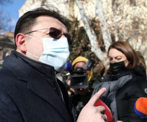 Zagreb, 12.02.2021. -  Danas se održava sjednica Sveučilišnog savjeta. Na fotografiji predsjednik Savjeta Luka Burilović. foto HINA/ Lana SLIVAR DOMINIĆ/ lsd
