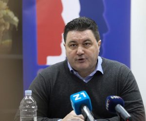 03.02.2020., Zagreb,  Zajednica udruga hrvatskih branitelja lijecenih od PTSP-a odrzali konferenciju za novinare na temu prosvjeda "Stop govoru mrznje i medjusobnoj netoleranciji" cije je odrzavanje najavljeno za 9. veljace u Samoboru. Konferenciji za novinare nazocili su dr. Herman Vukusic, Ivica Turic glavni tajnik ZUHBL i Zeljko Baca predsjednik udruge branitelja Domovinskog rata.

Photo: Robert Anic/PIXSELL