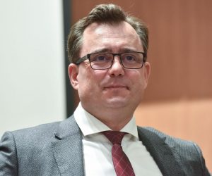 i03.02.2021., Zagreb - Privremeni ravnatelj Fonda za obnovu Grada Zagreba, Krapinsko-zagorske zupanije i Zagrebacke zupanije Damir Vandjelic predstavio je dosadasnje aktivnosti Fonda za obnovu, sve troskove Fonda, te isplate naknade steta uzrokovanih potresom.
Photo: Davorin Visnjic/PIXSELL