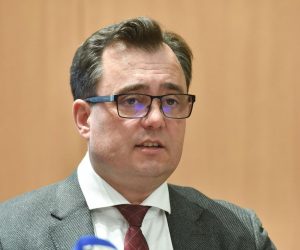 i03.02.2021., Zagreb - Privremeni ravnatelj Fonda za obnovu Grada Zagreba, Krapinsko-zagorske zupanije i Zagrebacke zupanije Damir Vandjelic predstavio je dosadasnje aktivnosti Fonda za obnovu, sve troskove Fonda, te isplate naknade steta uzrokovanih potresom.
Photo: Davorin Visnjic/PIXSELL