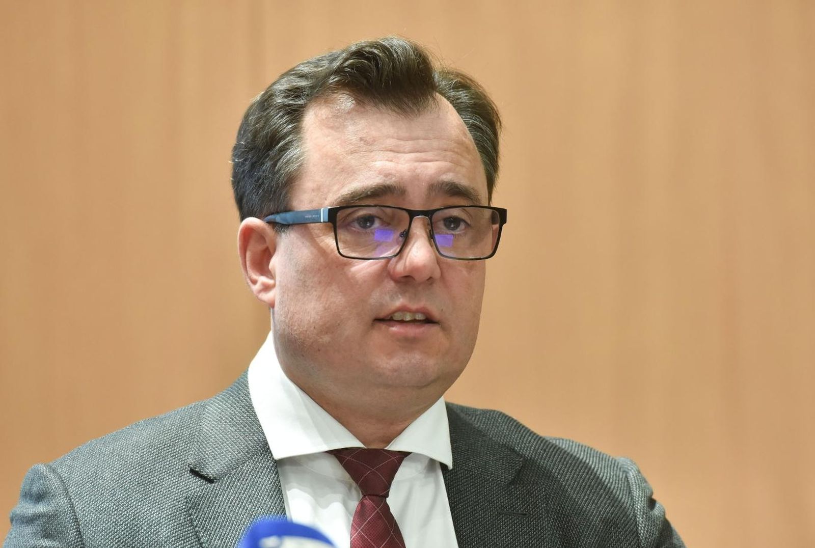 i03.02.2021., Zagreb - Privremeni ravnatelj Fonda za obnovu Grada Zagreba, Krapinsko-zagorske zupanije i Zagrebacke zupanije Damir Vandjelic predstavio je dosadasnje aktivnosti Fonda za obnovu, sve troskove Fonda, te isplate naknade steta uzrokovanih potresom.
Photo: Davorin Visnjic/PIXSELL