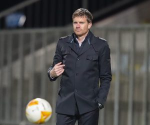 05.11.2020., stadion HNK Rijeka, Rijeka - UEFA Europa liga, 3. kolo: HNK Rijeka - SSC Napoli. Trener HNK Rijeka Simon Rozman.
Photo: Goran Stanzl/PIXSELL