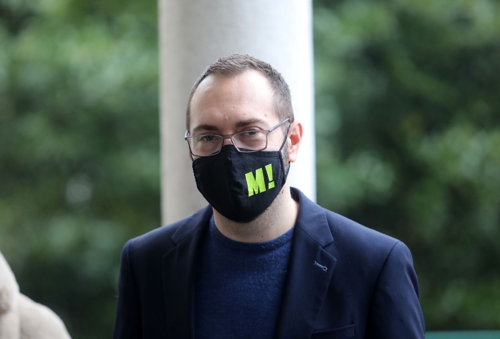 06.02.2021., Rijeka - Konferencija za medije clanova stranke Mozemo! u parku Nikole Hosta. Govorili su: koordinator lokalne grupe  Nebojsa Zelic, Jelena Androic clanica inicijativnog odbora lokalne grupe, Zoran Grozdanov clan inicijativnog odbora lokalne grupe Mozemo!, Sandra Bencic saborska zastupnica i Tomislav Tomasevic saborski zastupnik stranke Mozemo!.
Photo: Goran Kovacic/PIXSELL