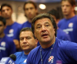 12.09.2008.,Zagreb,stadion Maksimir - Zdravko Mamic obraca se novinarima na press konferenciji uoci utakmice NK Dinama sa NK Spartom.
Photo: Jurica Galoic/24sata