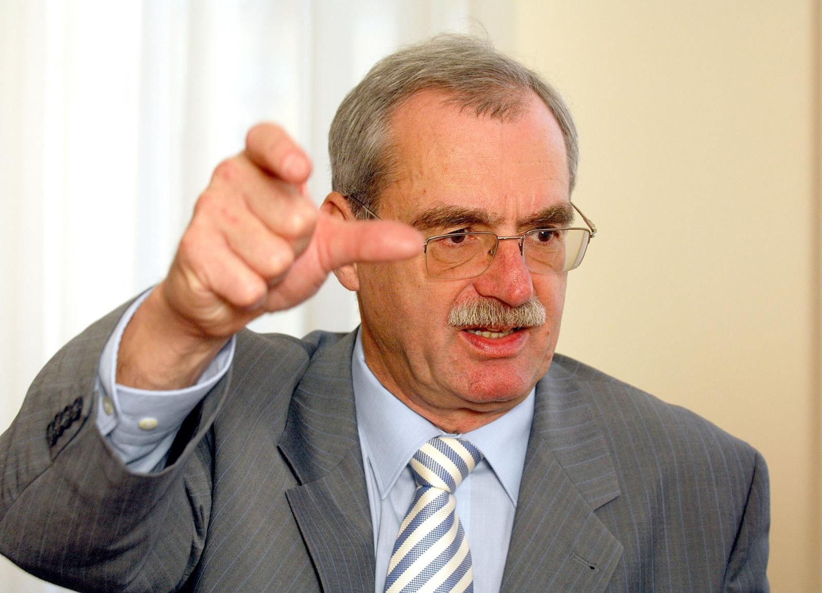 09.11.2006., Zagreb - andrija hebrang u Saboru.
Photo: Patrik Macek/Vecernji list