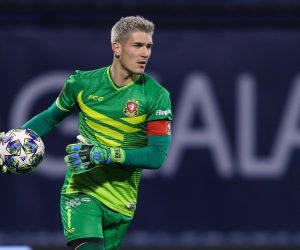 09.02.2020., stadion Maksimir, Zagreb - Hrvatski Telekom Prva liga, 21. kolo, GNK Dinamo - HNK Gorica. Kristijan Kahlina. 
Photo: Luka Stanzl/PIXSELL