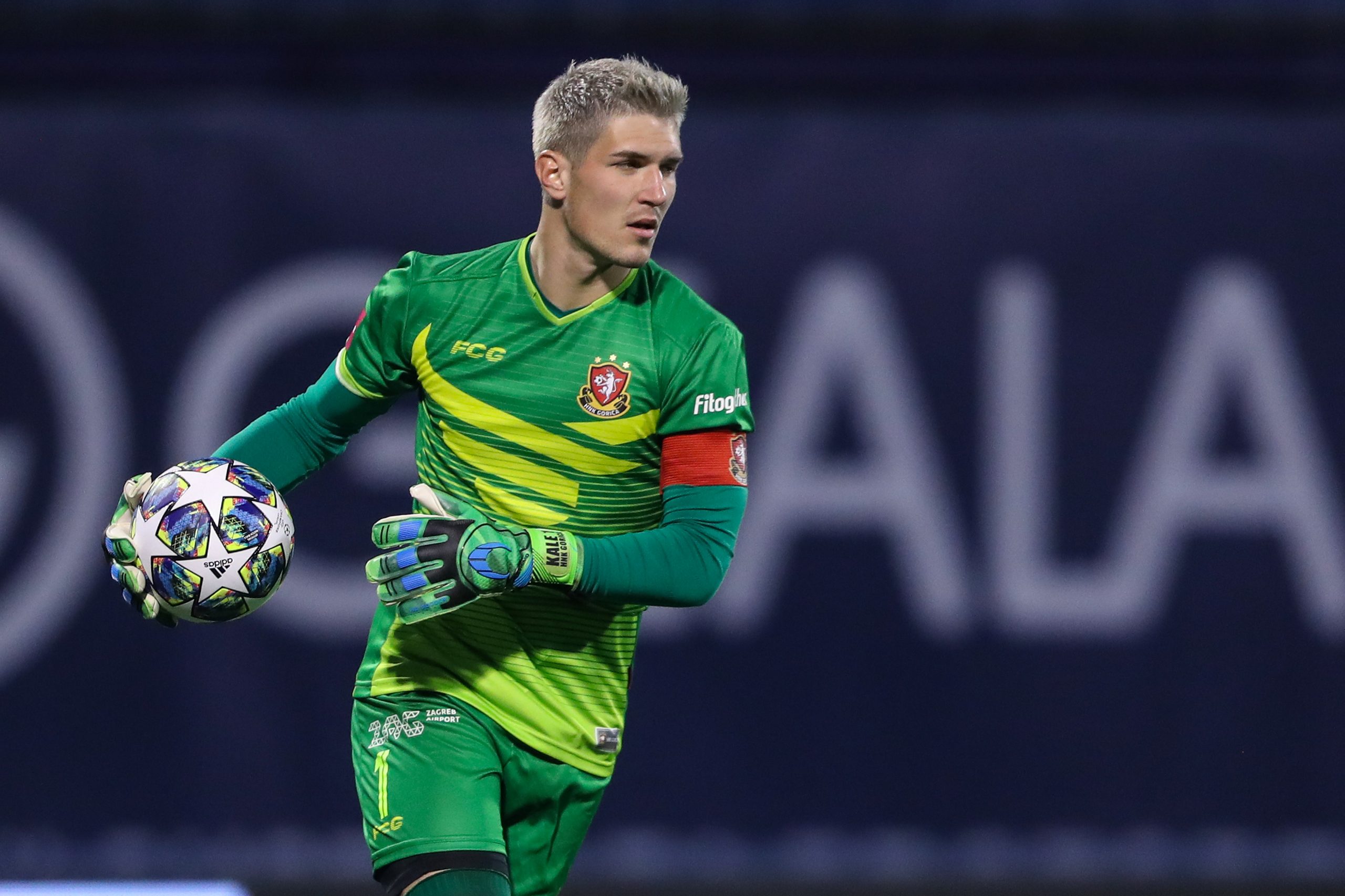 09.02.2020., stadion Maksimir, Zagreb - Hrvatski Telekom Prva liga, 21. kolo, GNK Dinamo - HNK Gorica. Kristijan Kahlina. 
Photo: Luka Stanzl/PIXSELL