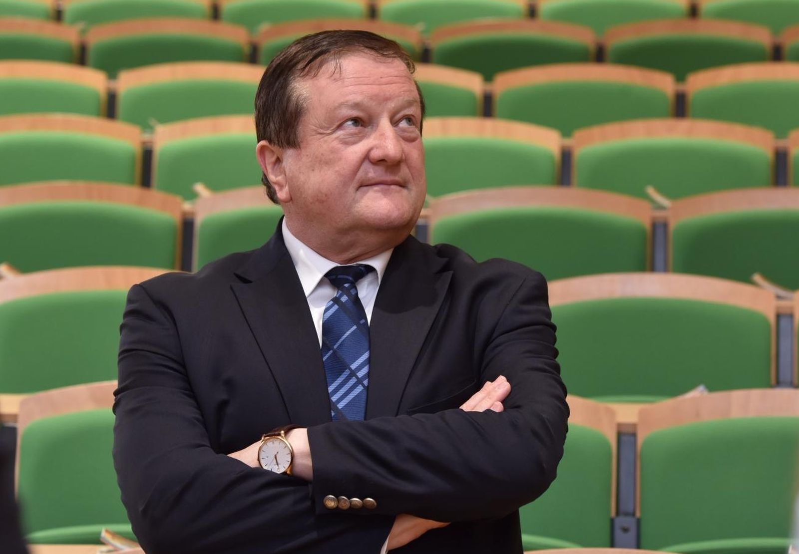 09.05.2019., Sibenik - Studij energetske ucinkovitosti i obnovljivih izvora  organizirao je Dan otvorenih vrata na koje je bio kao gost i rektor Damir Boras te gradonacelnik Sibenika Zeljko Buric. 
Photo: Hrvoje Jelavic/PIXSELL