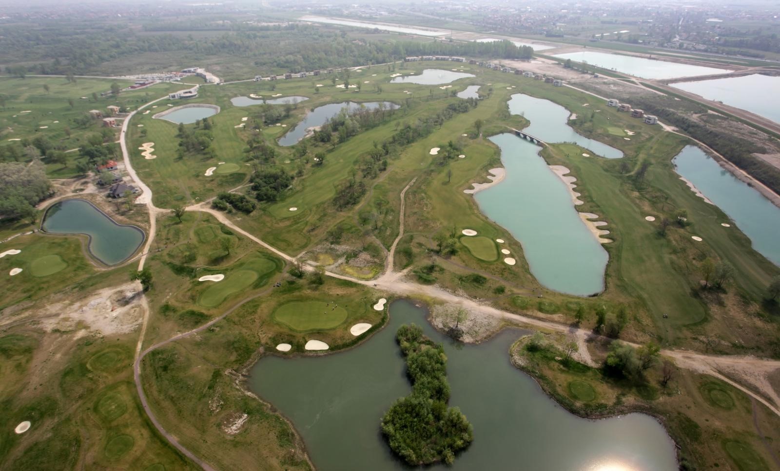 25.04.2010. ,Zagreb - Golf & Country Club Zagreb .Pogled na terene iz zraka
Photo: Dino Stanin/PIXSELL