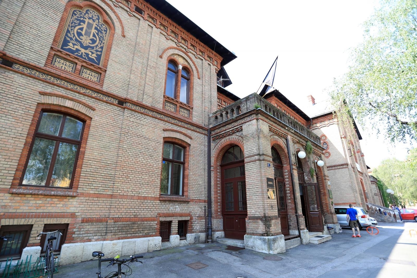 10.05.2018., Zagreb - Zgrada Akademije Dramskih Umjetnosti Sveucilista u Zagrebu .
Photo: Slavko Midzor/PIXSELL