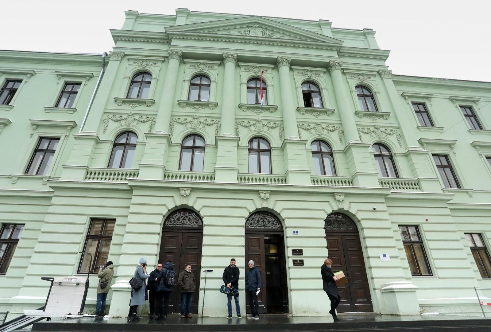 11.01.2021., Osijek - Na Zupanijeskom sudu u Osijeku nastavljeno je sudjenje braci Mamic za malverzacije u Dinamu. Photo: Dubravka Petric/PIXSELL
