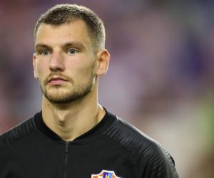 10.10.2019., stadion Poljud, Split - Kvalifikacijske za Europsko prvesntvo, skupina E, 6. kolo, Hrvatska - Madjarska. Borna Barisic Photo: Igor Soban/PIXSELL