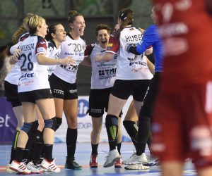 11.11.2018., Sportska dvorana Gimnazije Frana Galovica, Koprivnica - 5. kolo, skupine C, EHF Lige prvakinja, RK Podravka Vegeta - Thuringer HC. 
Photo: Vjeran Zganec Rogulja/PIXSELL