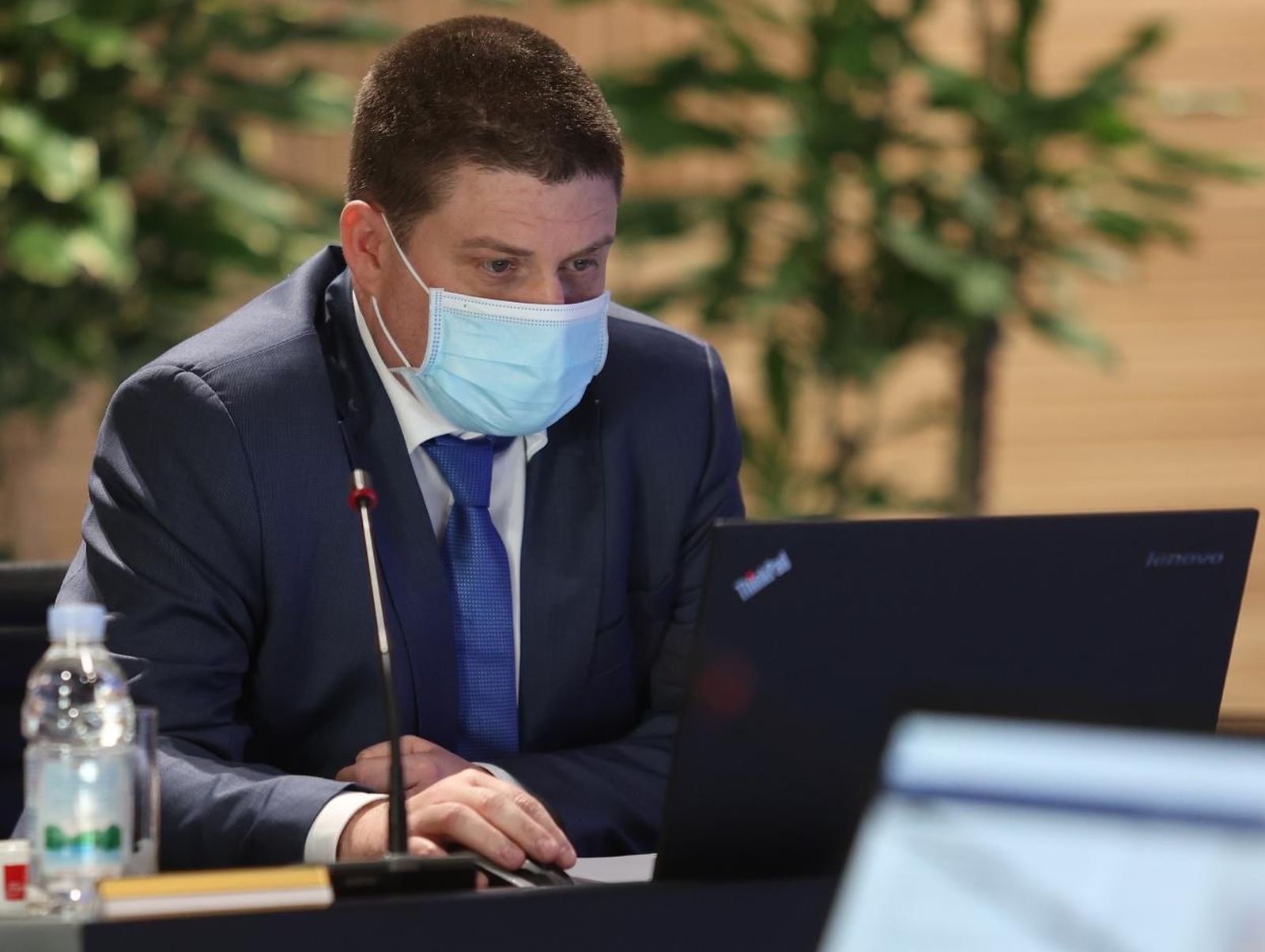 14.01.2021., Zagreb - Odrzana sjednica vlade u Nacionalnoj i sveucilisnoj knjiznici. Photo: Marko Prpic/PIXSELL