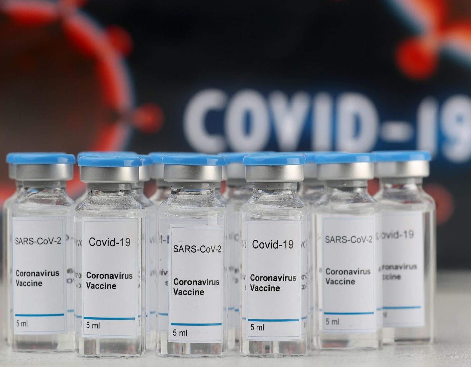 14.08.2020.,. .Zagreb .  Ilustracija za cjepivo protiv koronavirusa. Velike svjetske farmaceutske kompanije ( GSK, Pfizer, Sanofi,Astrazenica, Valneva,Sanofi,BioNTech ) koje su vec u 3. fazi klinickih ispitivanja cjepiva za COVID 19. Photo: Zeljko Lukunic/PIXSELL