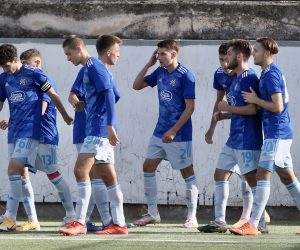 14.11.2020., Split - Derbi utakmica 1 HNL za juniore izmedju HNK Hajduk i GNK Dinamo na pomocnom terenu u Poljudu. Tomislav Duvnjak

Photo: Ivo Cagalj/PIXSELL