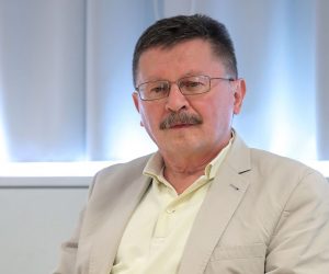 15.07.2020., Zagreb - Konferenciji za medije Nezavisnog sindikata znanosti i visokog obrazovanja (NSZVO) o odluci Senata Sveucilista u Zagrebu o suspenziji dekanice Filozofskog fakulteta. Vilim Ribic. 
Photo: Goran Stanzl/PIXSELL