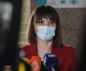 13.01.2021., Zagreb - U Nacionalnoj i sveucilisnoj knjiznici odrzana je redovna sjednica Vlade Republike Hrvatske. Natasa Tramisak, ministrica regionalnoga razvoja i fondova Europske unije Photo: Robert Anic/PIXSELL