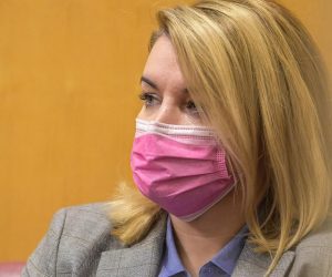 19.01.2021., Zagreb - Aktualnim prijepodnevom pocela je 6. sjednica Hrvatskom sabora. Nikolina Brnjac, ministrica turizma i sporta Photo: Igor Soban/PIXSELL