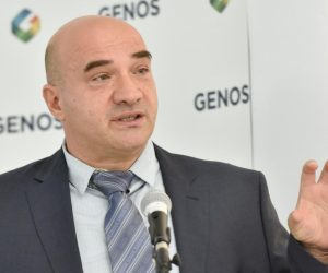 Zagreb: Istraživački institut Genos predstavio globalni Human Glycome projek 19.10.2018., Zagreb - U dvorani za sastanke BICRO - Biocentra odrzana je konferencija za medije istrazivackog instituta Genos na kojoj je predstavljen globalni Human Glycome projekt. O projektu su govorili Gordan Lauc direktor projekta, te Tome Anticic i Dragan Primorac.
Photo: Davorin Visnjic/PIXSELL